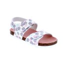 Sandalias Kickers zapatos Niña modelo Summerkro Blanco 