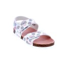 Sandalias Kickers zapatos Niña modelo Summerkro Blanco 
