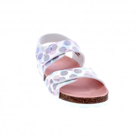 Sandalias Kickers zapatos Niña modelo Summerkro Blanco 