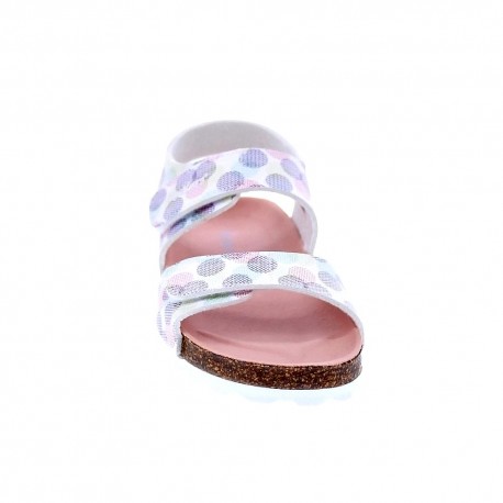 Sandalias Kickers zapatos Niña modelo Summerkro Blanco 