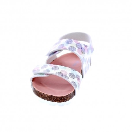 Sandalias Kickers zapatos Niña modelo Summerkro Blanco 