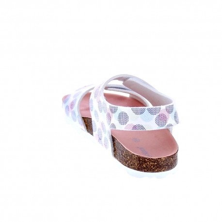 Sandalias Kickers zapatos Niña modelo Summerkro Blanco 