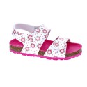 Sandalias Kickers zapatos Niña modelo Sumerkro multi colores Blanco 