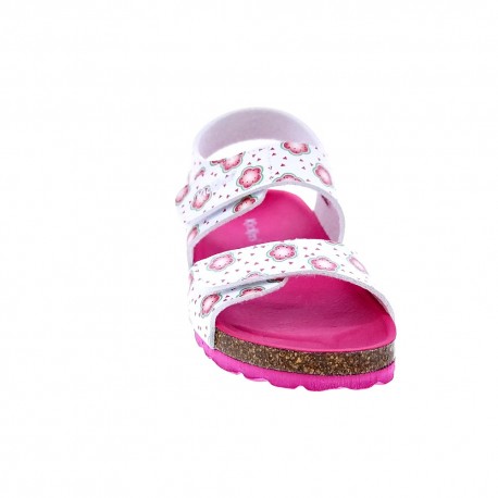 Sandalias Kickers zapatos Niña modelo Sumerkro multi colores Blanco 