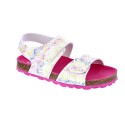 Sandalias Kickers zapatos Niña modelo Sumerkro Blanco 