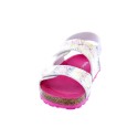 Sandalias Kickers zapatos Niña modelo Sumerkro Blanco 