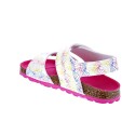 Sandalias Kickers zapatos Niña modelo Sumerkro Blanco 