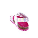 Sandalias Kickers zapatos Niña modelo Sumerkro Blanco 
