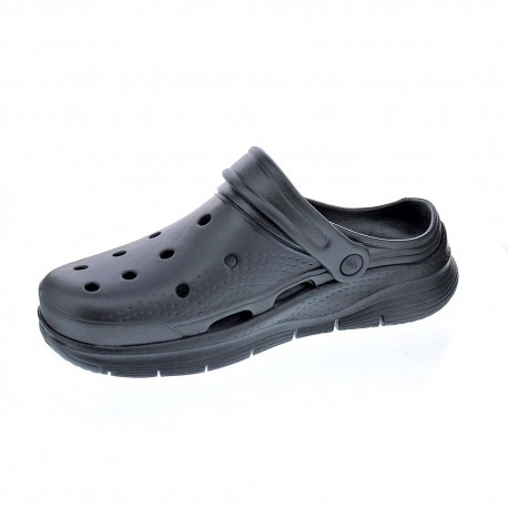 Zuecos Skechers zapatos Hombre modelo Arch Fit Negro 
