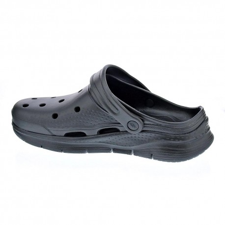 Zuecos Skechers zapatos Hombre modelo Arch Fit Negro 