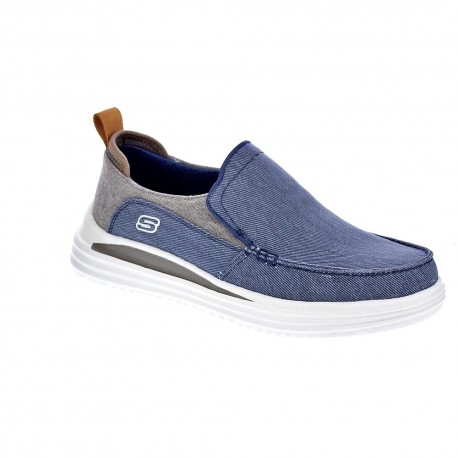 Zapatos Skechers zapatos Hombre modelo Proven Renco Azul 