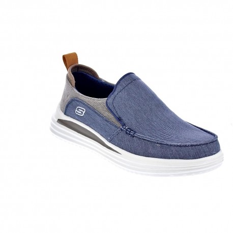 Zapatos Skechers zapatos Hombre modelo Proven Renco Azul 
