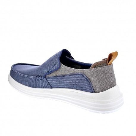 Zapatos Skechers zapatos Hombre modelo Proven Renco Azul 
