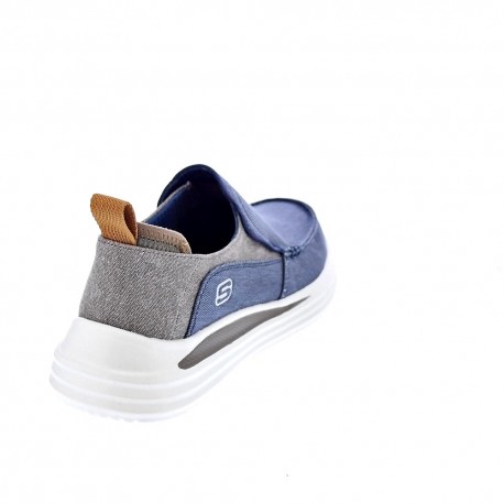 Zapatos Skechers zapatos Hombre modelo Proven Renco Azul 