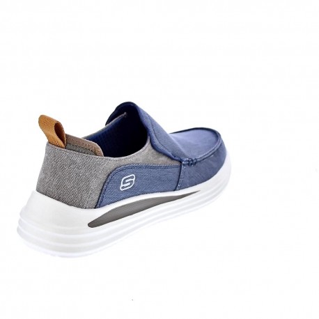 Zapatos Skechers zapatos Hombre modelo Proven Renco Azul 