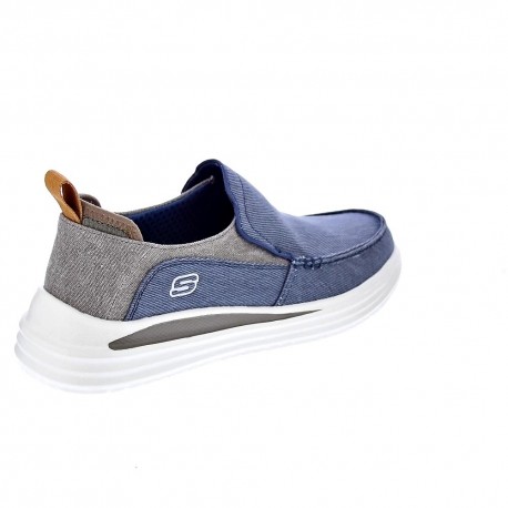 Zapatos Skechers zapatos Hombre modelo Proven Renco Azul 