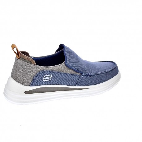 Zapatos Skechers zapatos Hombre modelo Proven Renco Azul 