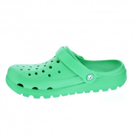 Zuecos Skechers zapatos Mujer modelo Arch Fit Verde 