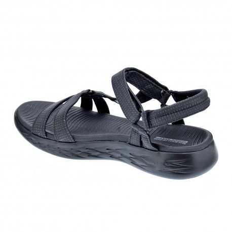 Sandalias Skechers zapatos Mujer modelo On The Go Negro 