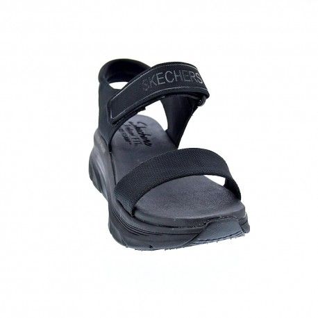 Sandalias Skechers zapatos Mujer modelo D Lux Negro 