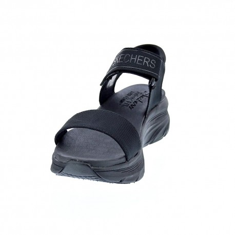 Sandalias Skechers zapatos Mujer modelo D Lux Negro 