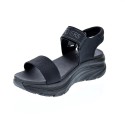 Sandalias Skechers zapatos Mujer modelo D Lux Negro 