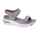 Sandalias Skechers zapatos Mujer modelo Arch Fit Beige 