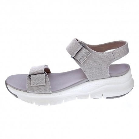 Sandalias Skechers zapatos Mujer modelo Arch Fit Beige 