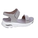 Sandalias Skechers zapatos Mujer modelo Arch Fit Beige 