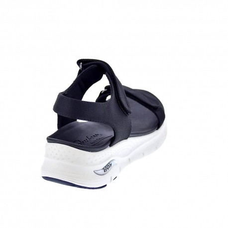 Sandalias Skechers zapatos Mujer modelo Arch Fit Negro 