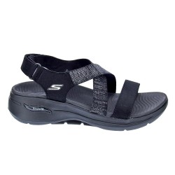 Sandalias Skechers zapatos Mujer modelo Go Walk Negro  2
