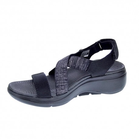 Sandalias Skechers zapatos Mujer modelo Go Walk Negro 