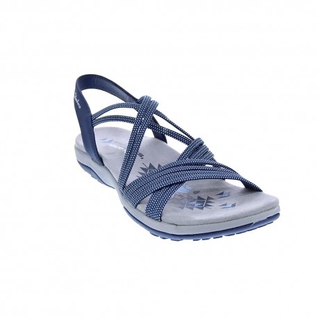 Sandalias Skechers zapatos Hombre modelo Reggae Slim Azul 