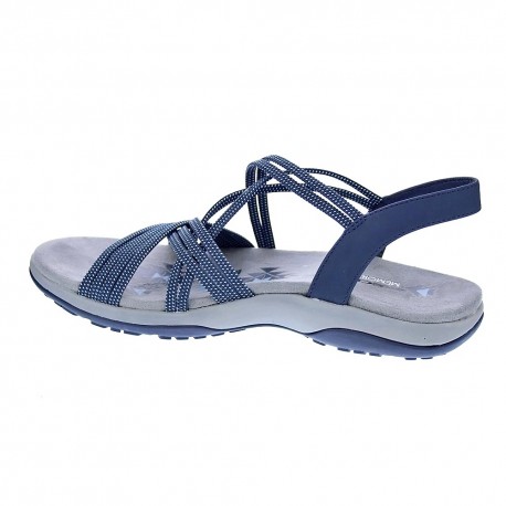 Sandalias Skechers zapatos Hombre modelo Reggae Slim Azul 