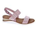 Sandalias Skechers zapatos Mujer modelo Beach Kiss Rosa 