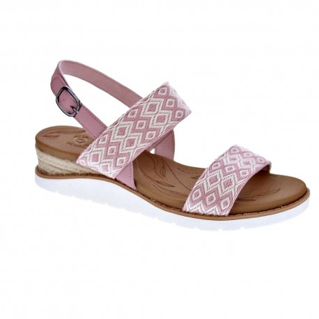 Sandalias Skechers zapatos Mujer modelo Beach Kiss Rosa 