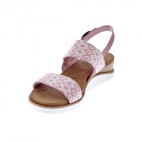 Sandalias Skechers zapatos Mujer modelo Beach Kiss Rosa 
