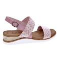 Sandalias Skechers zapatos Mujer modelo Beach Kiss Rosa 