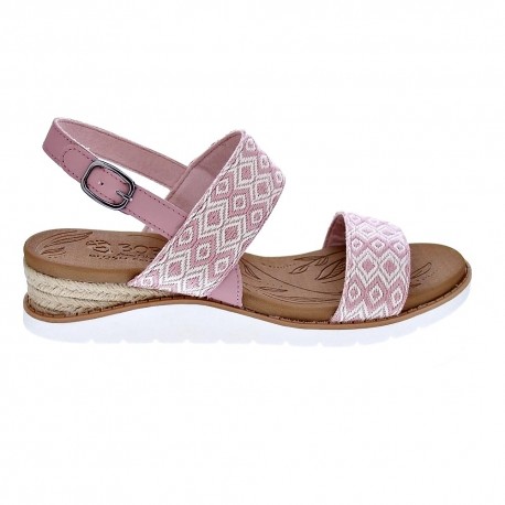 Sandalias Skechers zapatos Mujer modelo Beach Kiss Rosa 