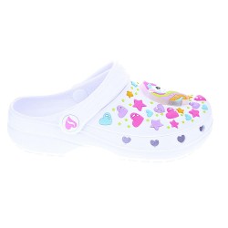 Zuecos Skechers zapatos Niño modelo Heart Charmer Blanco  2