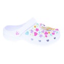 Zuecos Skechers zapatos Niño modelo Heart Charmer Blanco 
