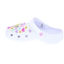 Zuecos Skechers zapatos Niño modelo Heart Charmer Blanco 