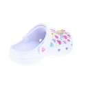 Zuecos Skechers zapatos Niño modelo Heart Charmer Blanco 