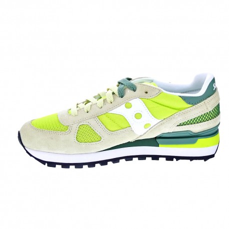 Zapatillas Saucony zapatos Mujer modelo Shadow Original Beige 