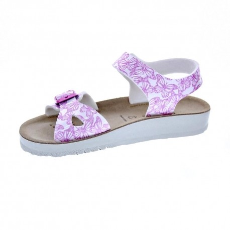 Sandalias Geox zapatos Niña modelo Costarei Blanco 