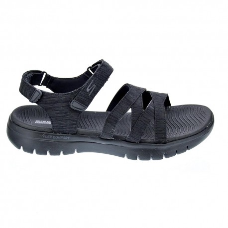 Sandalias Skechers zapatos Mujer modelo On The Go Negro 