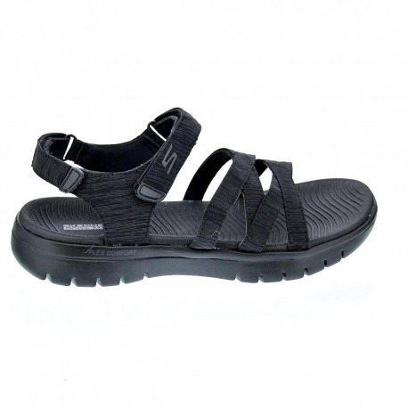 Sandalias Skechers zapatos Mujer modelo On The Go Negro 