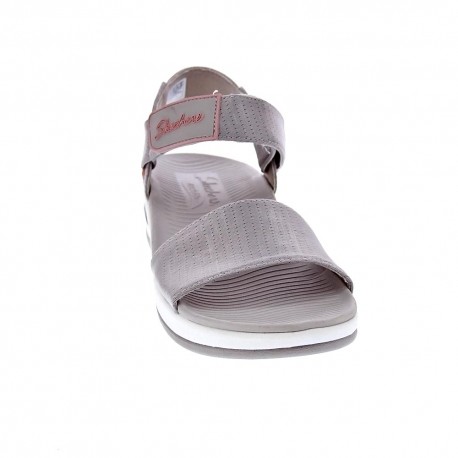 Sandalias Skechers zapatos Mujer modelo Arch Fit Beige 