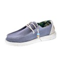 Mocasines Hey Dude zapatos Mujer modelo Wendy Azul 