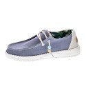 Mocasines Hey Dude zapatos Mujer modelo Wendy Azul 